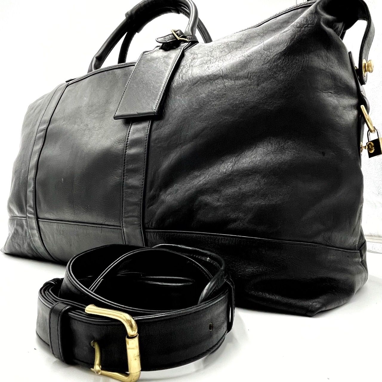 オールドコーチ COACH レザー A4 2way ボストンバッグ