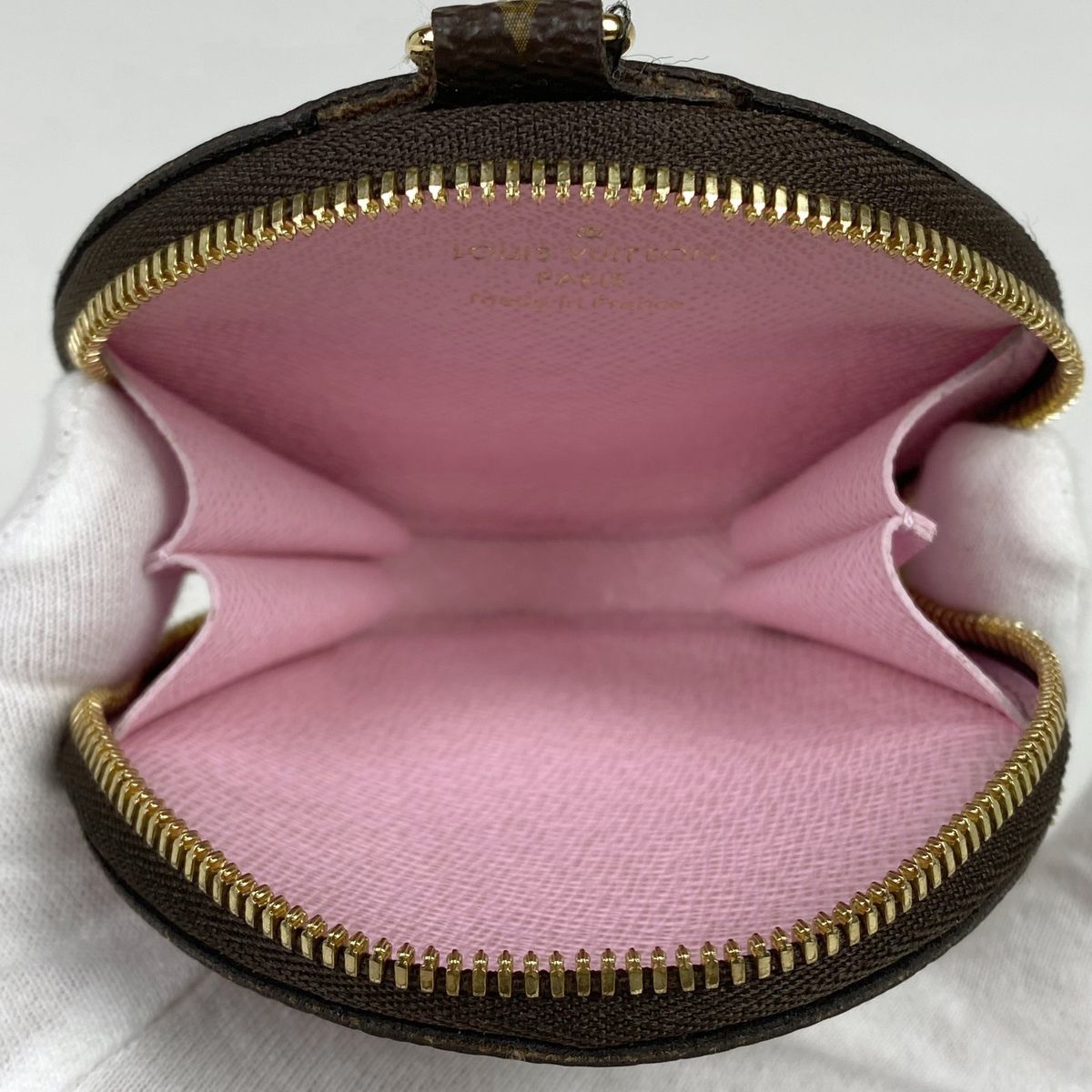 未使用に近い］ルイヴィトン ポルトモネ・ロン・ヴィヴィエンヌ コイン