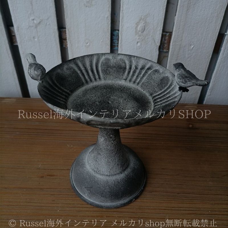 ガーデンオブジェ バードフィーダー バードウォッチング 2匹 鳥の