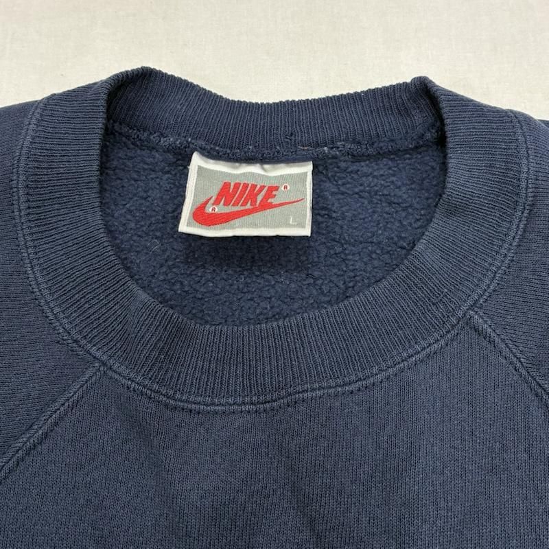 NIKE スエット XLサイズ　刺繍　センター　ヴィンテージ 01b29c9319a8ad4254707e6767281a