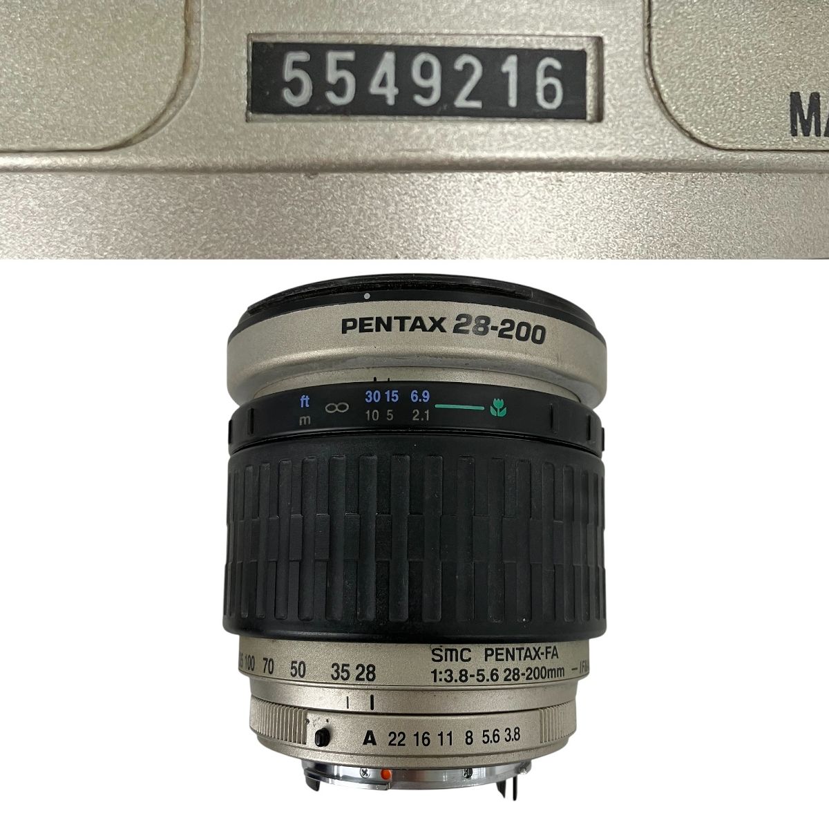 SMC PENTAX‐FA