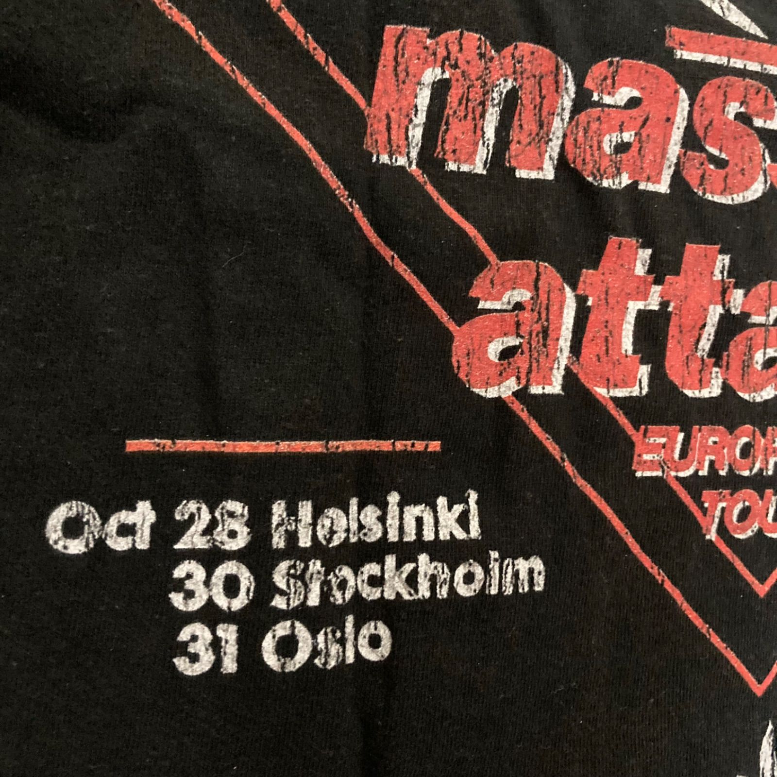 Massive Attack メザニーン ヨーロピアンツアー ロンT Massive Attack