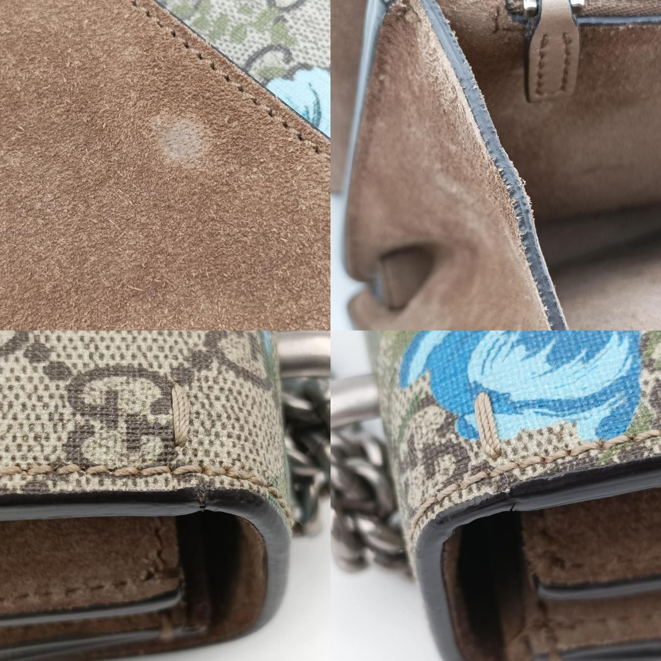 グッチGucciディオニュソスブラウンPVCコーティングキャンバス400249D019026477