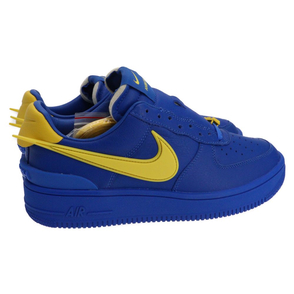 NIKE (ナイキ) ×AMBUSH AIR FORCE 1 LOW SP GAME ROYAL AND VIVID SULFUR アンブッシュ エアフォース1 ローカットスニーカー ブルー US9/27.0cm DV3464-400