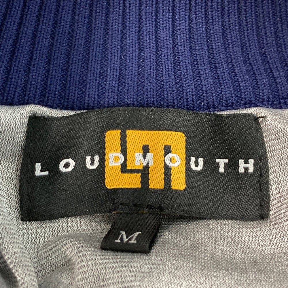 サイズ：M LOUD MOUTH ラウドマウス  裏地付 ニット ジップジャケット オータムナルハンドトゥース千鳥柄 イエロー系 [240101435520] ゴルフウェア メンズ ストスト サイズ：M LOUD MOUTH ラウドマウス 裏地付 ニット ジップ