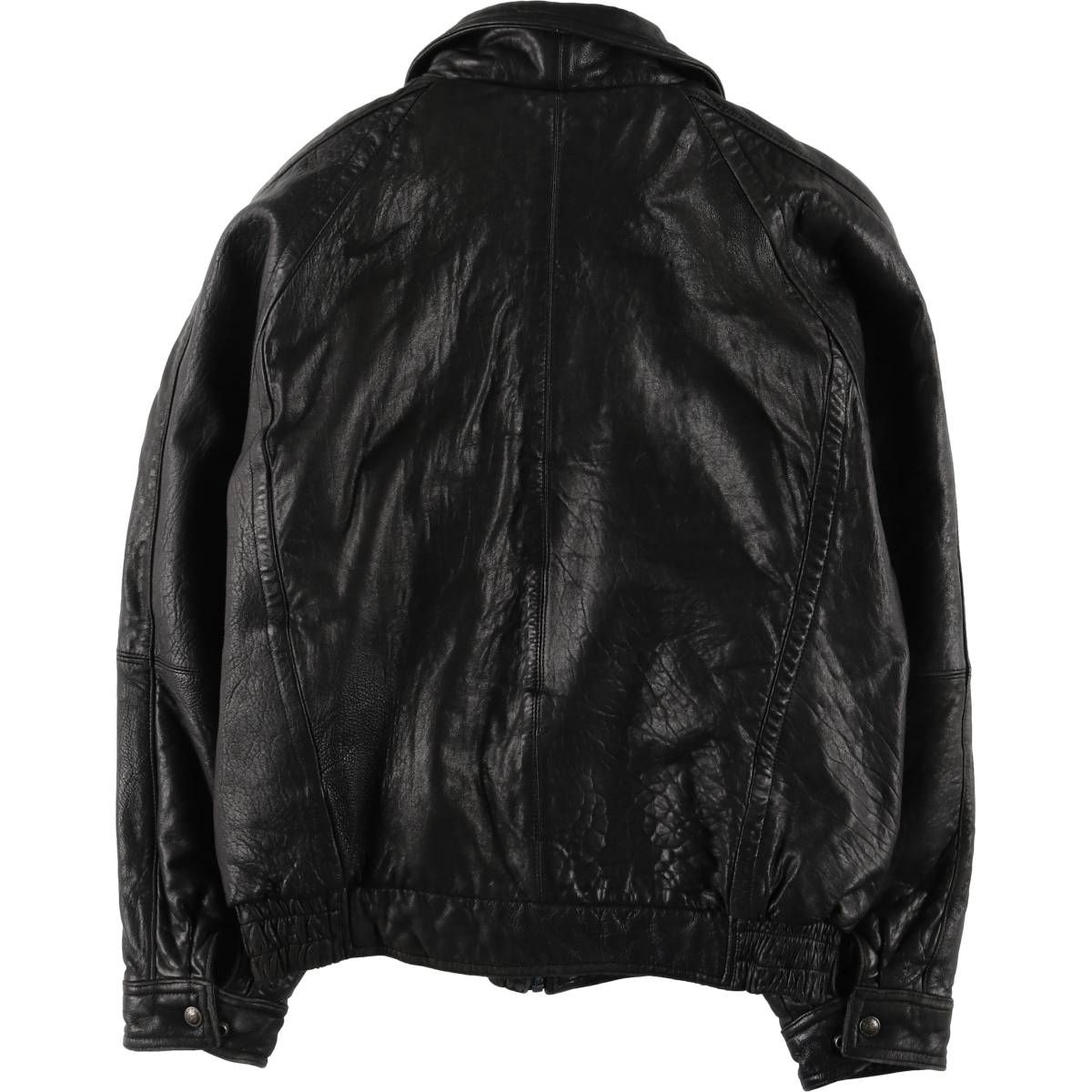 古着 ウィルソンズ WILSONS PELLE STUDIO レザーフライトジャケット  