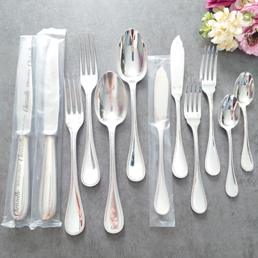 クリストフル パール 未開封含む 12点