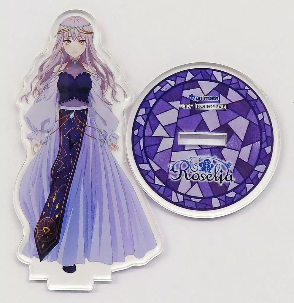 バンドリ　Roselia CD特典　アクリルスタンドなど 中古】雑貨 [単品] 湊友希那 アクリルスタンド 「CD BanG Dream