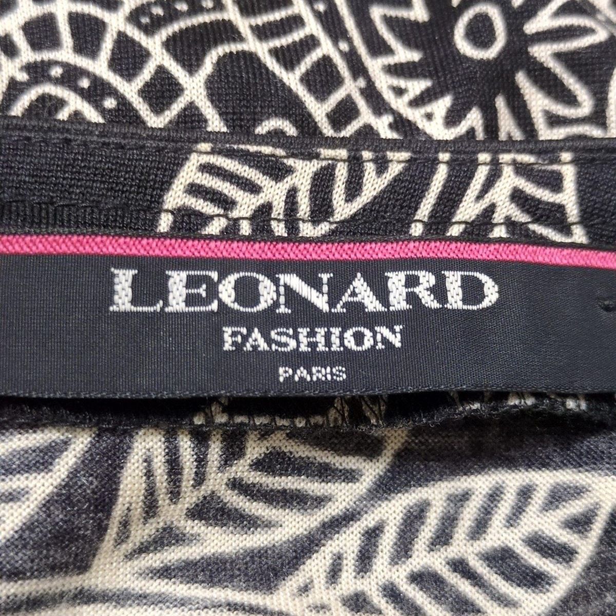 LEONARD(レオナール) アンサンブル レディース - 0369116 黒