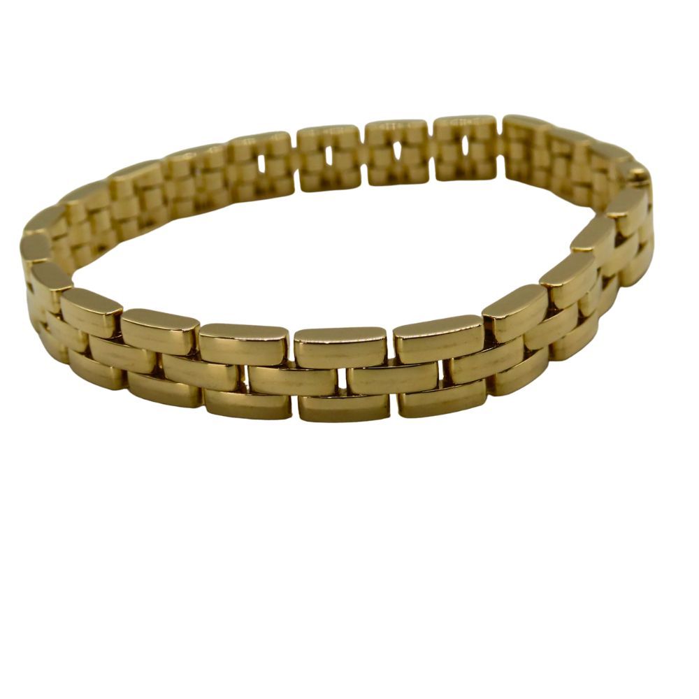 中古】Cartier カルティエ マイヨン パンテール ブレスレット Au750