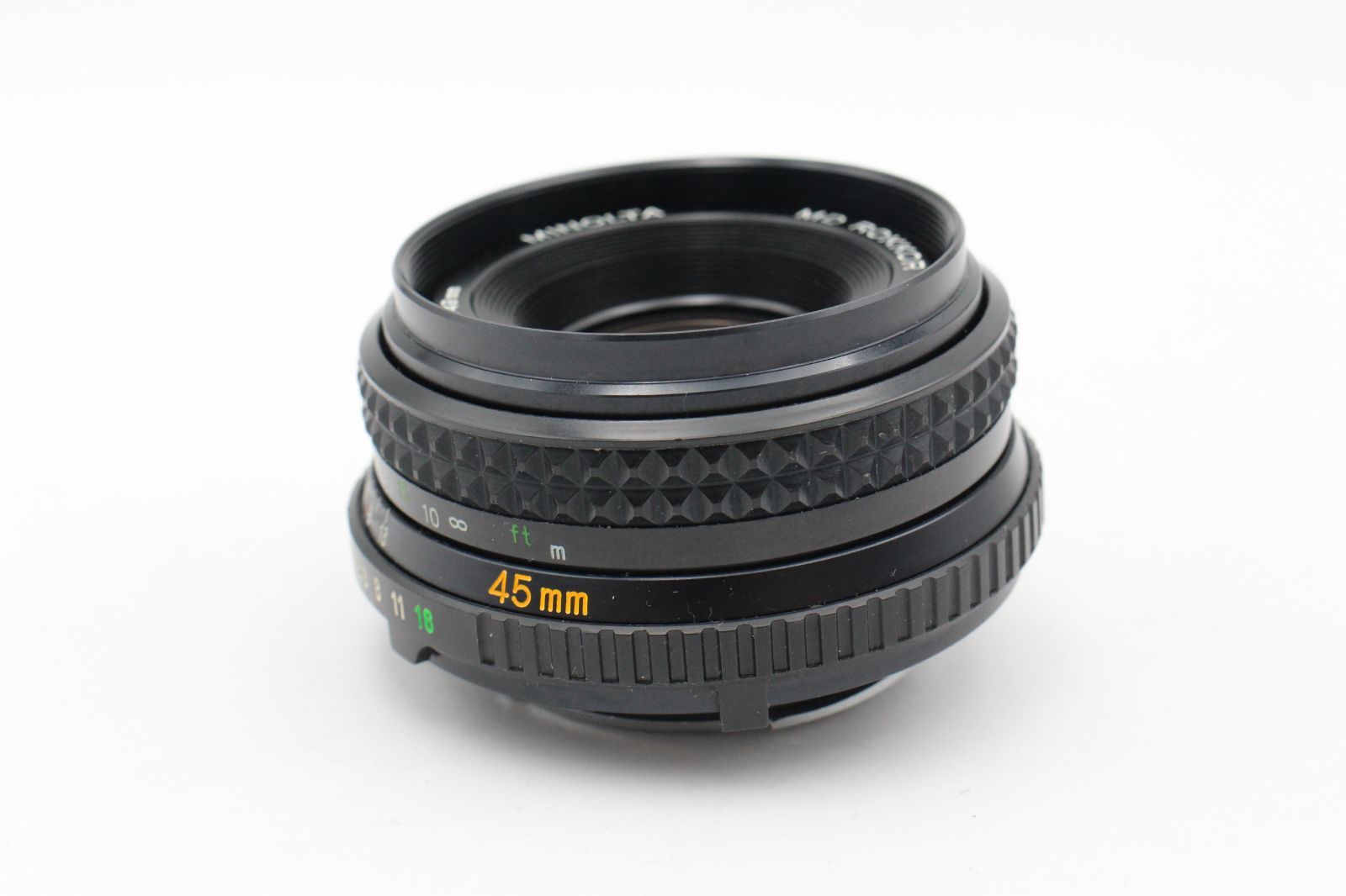 良品☆MINOLTA MD 安い ROKKOR 45mm F2 単焦点 パンケーキレンズ MD