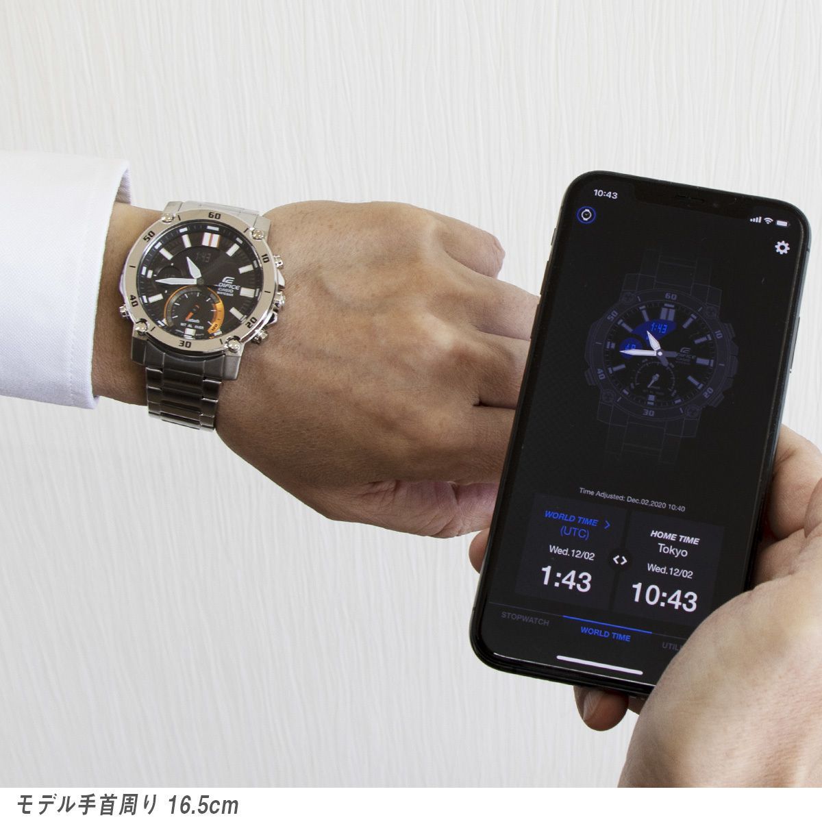 EDIFICE エディフィス ECB-20DC-1A レーシング クロノグラフ - 038net