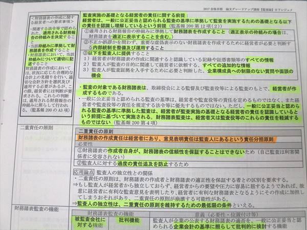 LEC東京リーガルマインド 公認会計士 論文グレードアップ講座