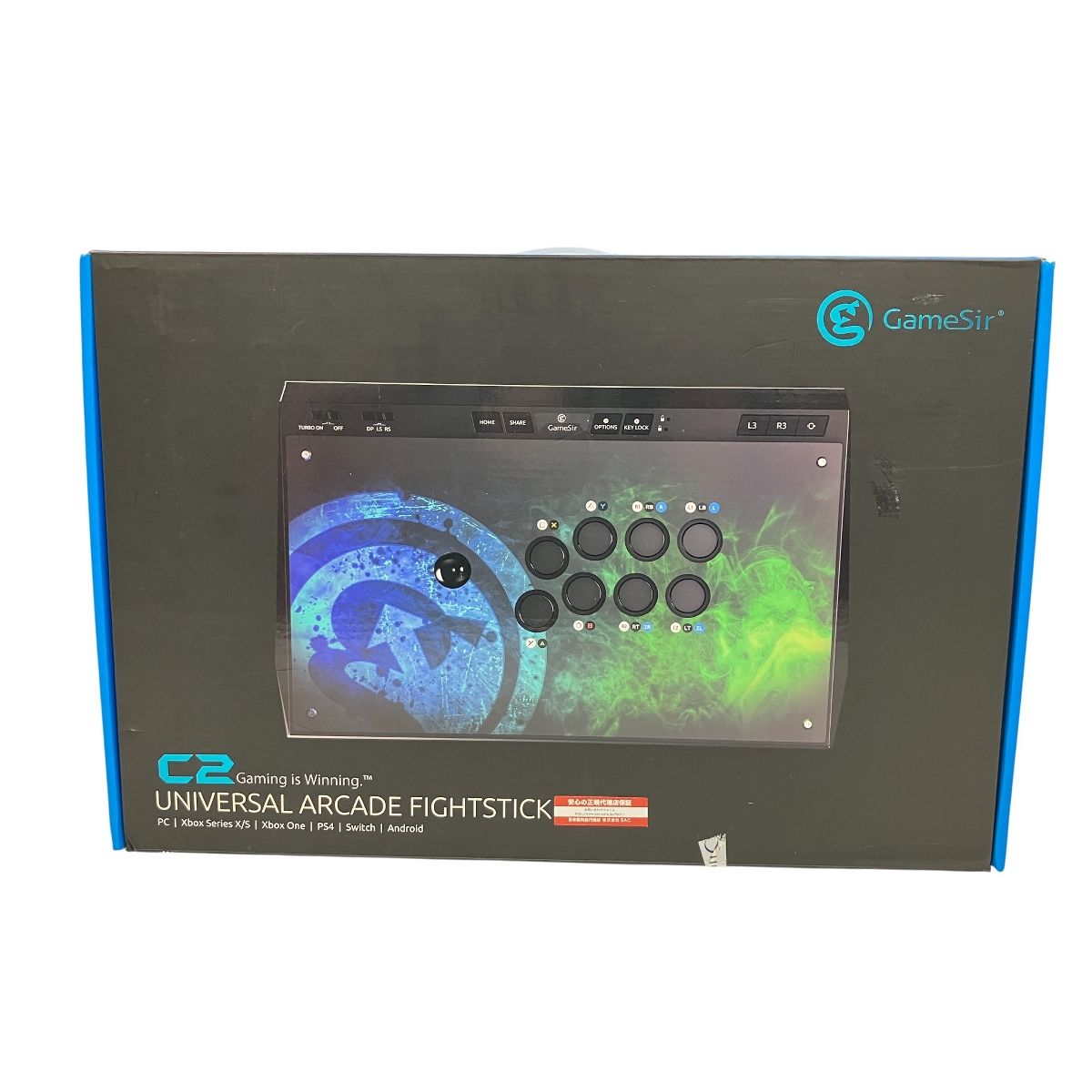 GameSir C2 UNIVERSAL ARCADE FIGHTSTICK アーケード コントローラー O10513973