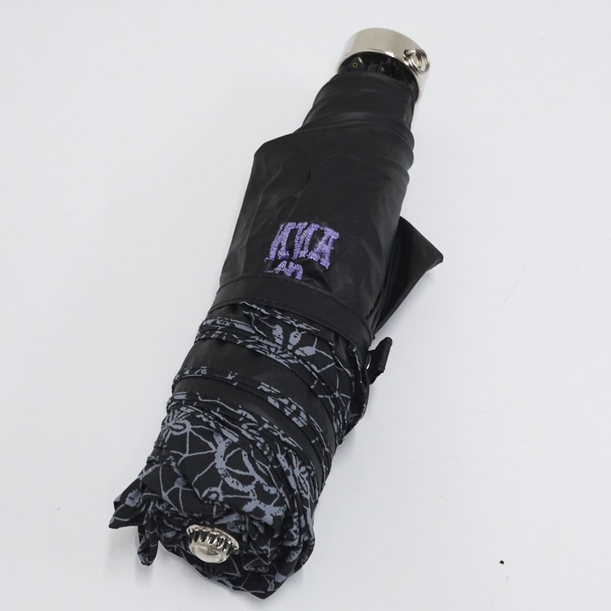 折りたたみ日傘 ANNA SUI アナスイ USED美品 晴雨兼用 ブラック