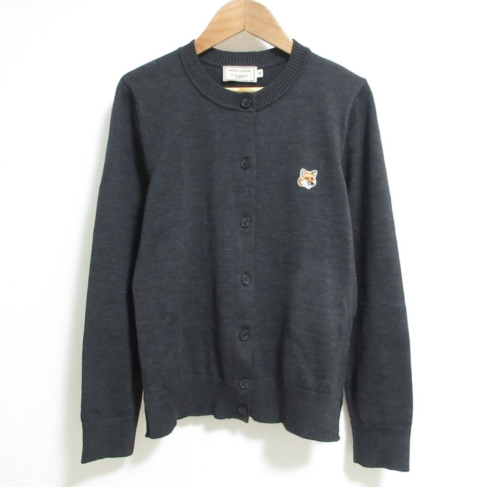 美品 MAISON KITSUNE メゾンキツネ キツネワッペン ロングスリーブ