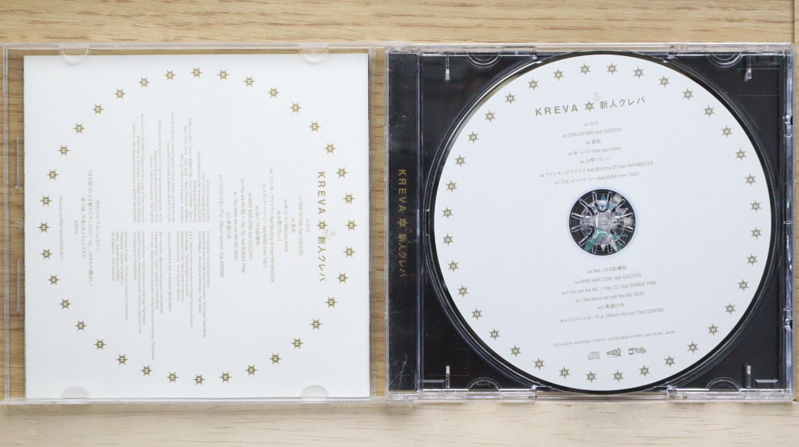 国内盤CD☆クレバ/KREVA□ 元・新人クレバ □4988013063945/PCCA-02224