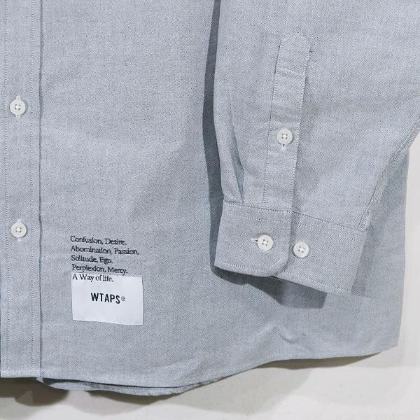 23SS/CTPL. OXFORD. COOLMAX/231GWDT-SHM01 WTAPS Shirt BD / LS