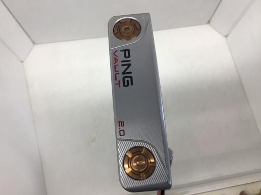  ピン VAULT 2.0 DALE ANSER プラチナム(350g) 33インチ(PP60グリップ) パター PT スチール (フレックスその他) メンズ 男性用 右利き 右用 Cランク ゴルフクラブ