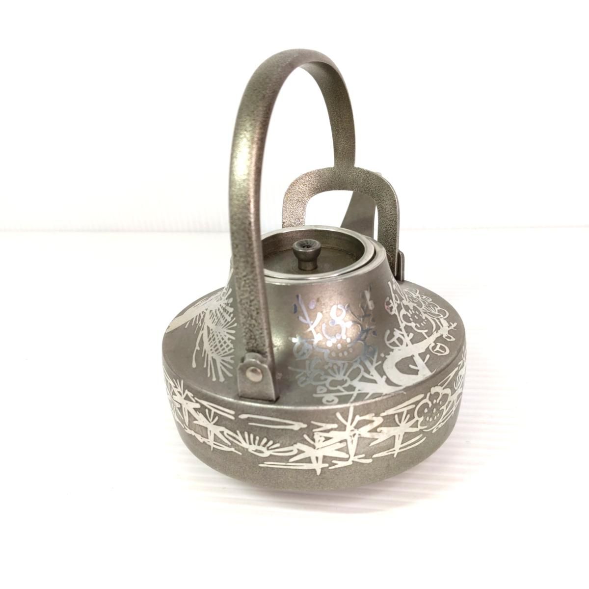 品 錫製 骨董 お屠蘇用酒器 急須〇YR-54186〇