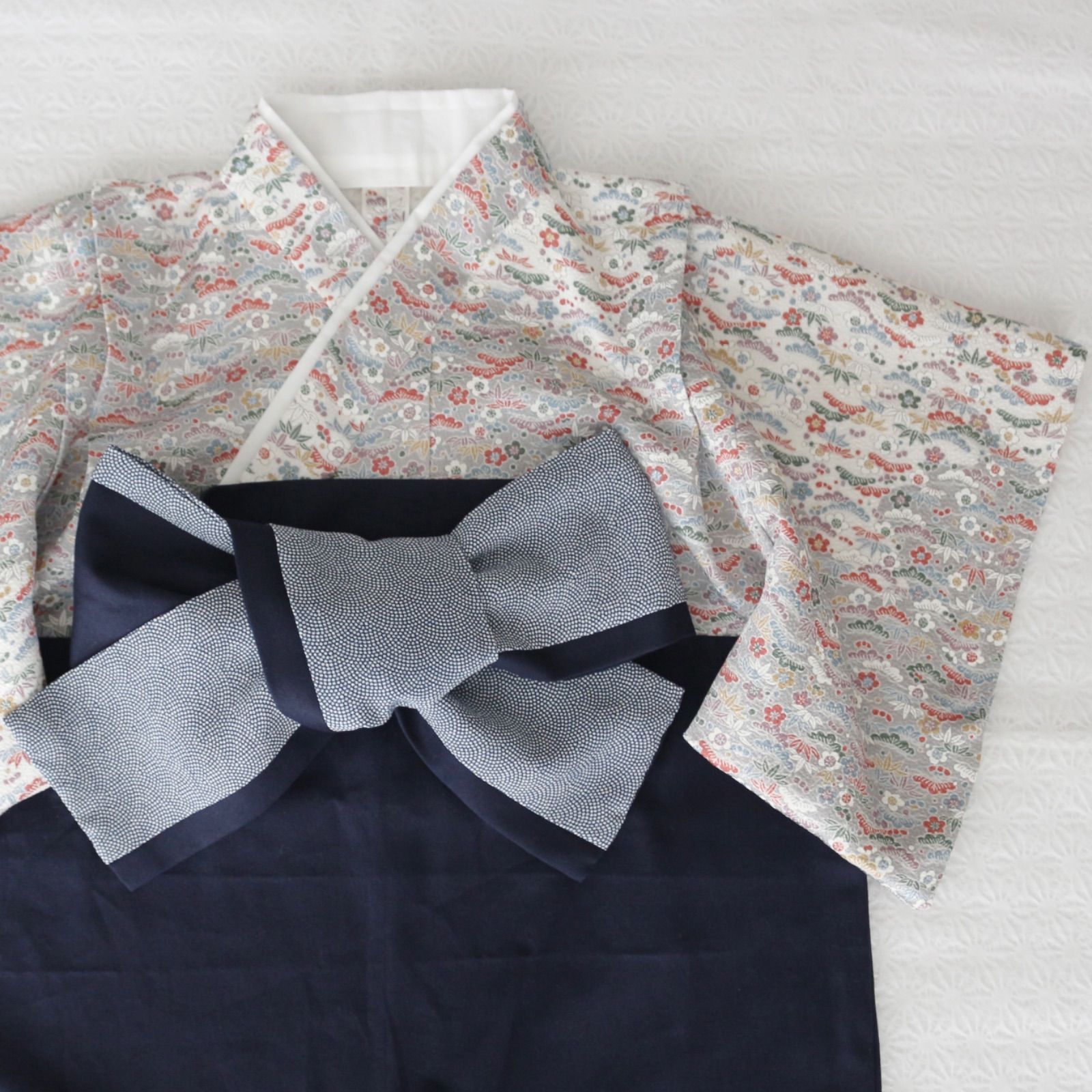 七五三 着物 筥迫セット 長襦袢 7歳 女の子 絞り柄 袋帯 楽天市場