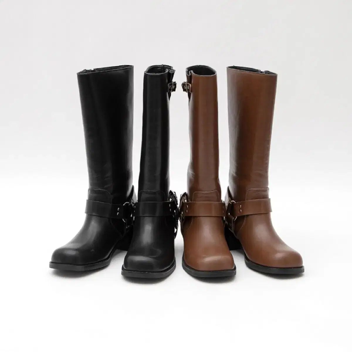BUCKLE RIDER BOOTS