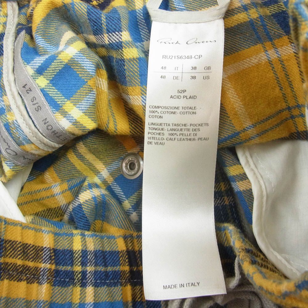 美品 リックオウエンス バウハウス ベラ クロップド 48 Rick Owens - 美品 リックオウエンス バウハウス ベラ