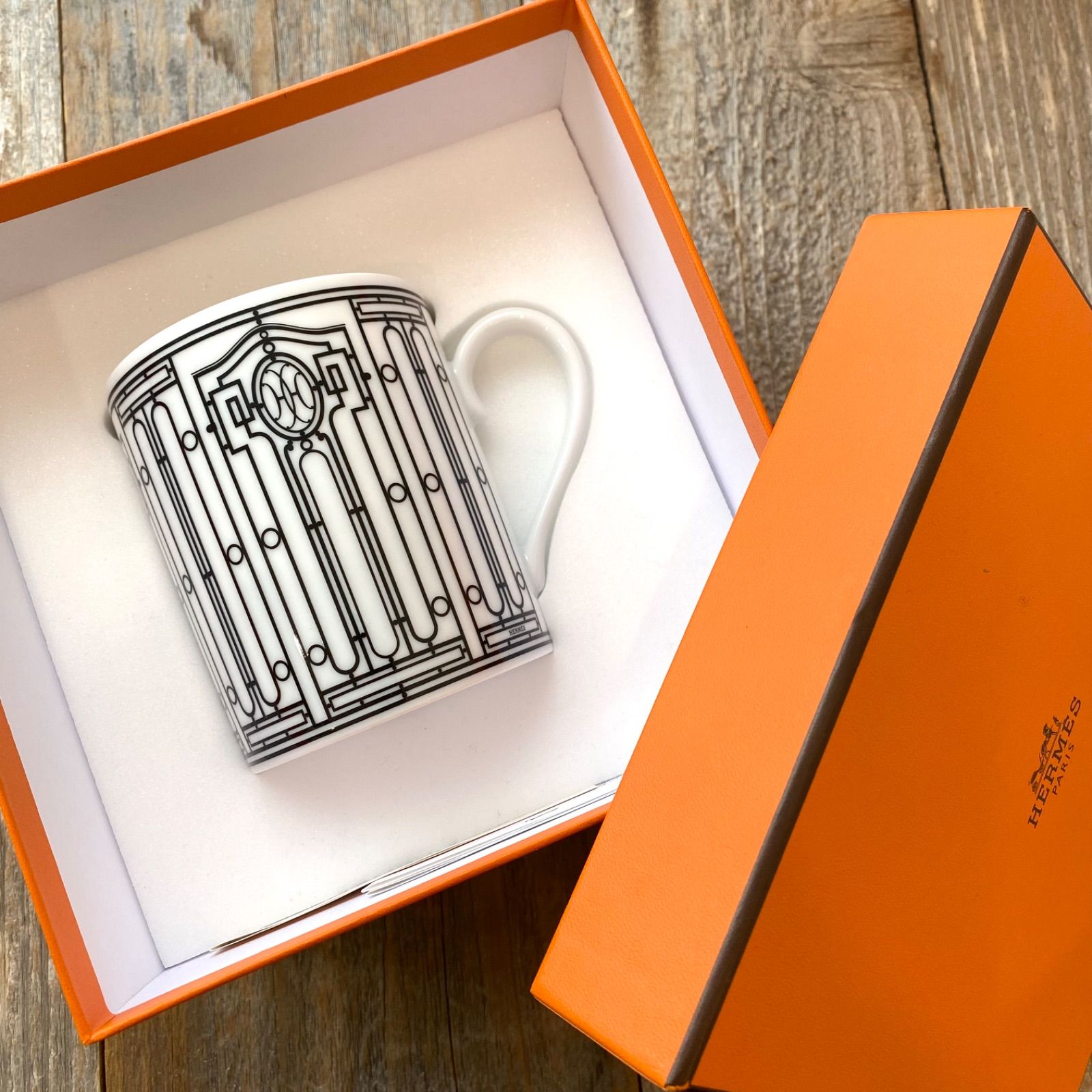 ♥ エルメス HERMES Hデコ マグカップ シングル