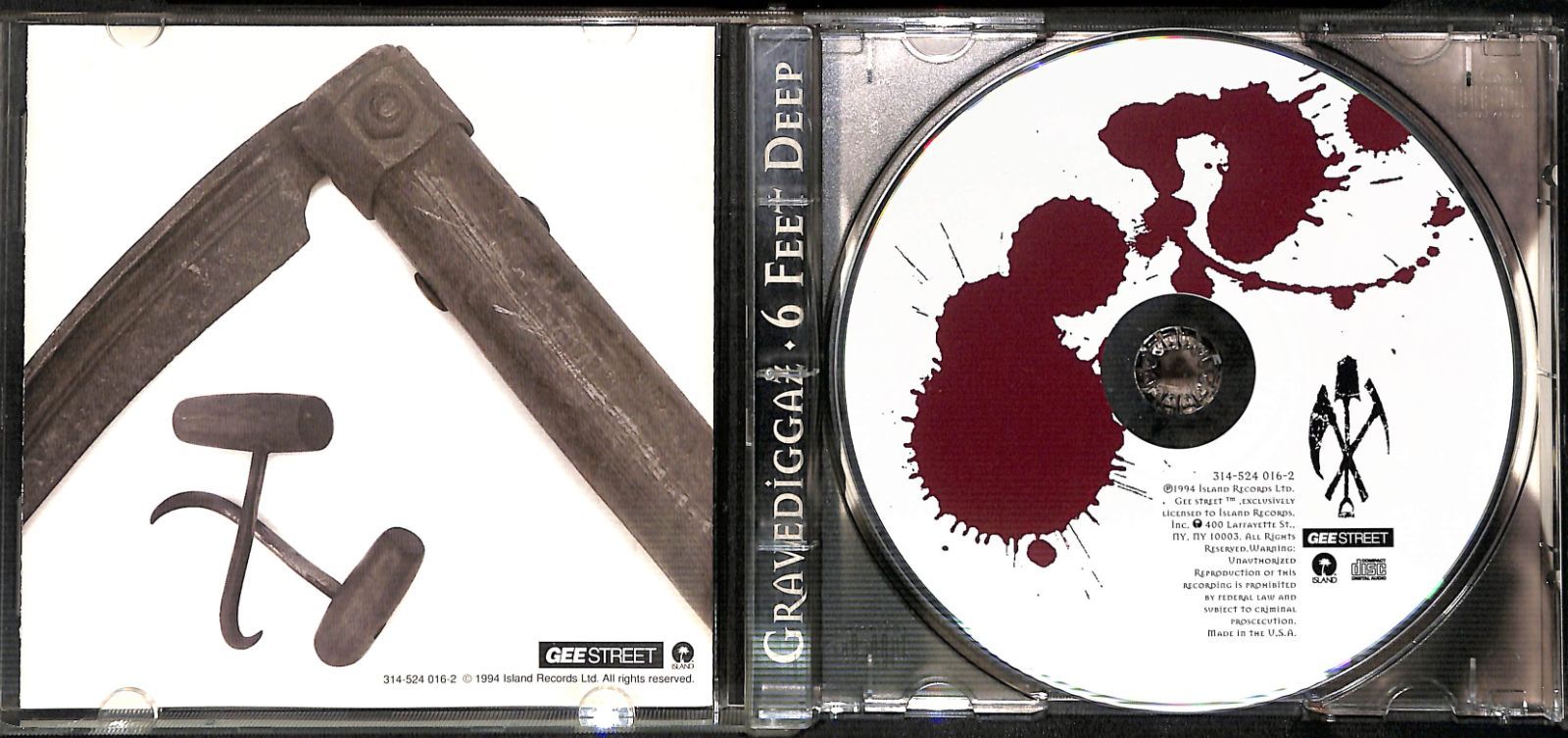 レア国内盤帯付きCD】Gravediggaz / グレイヴディガーズ / 6