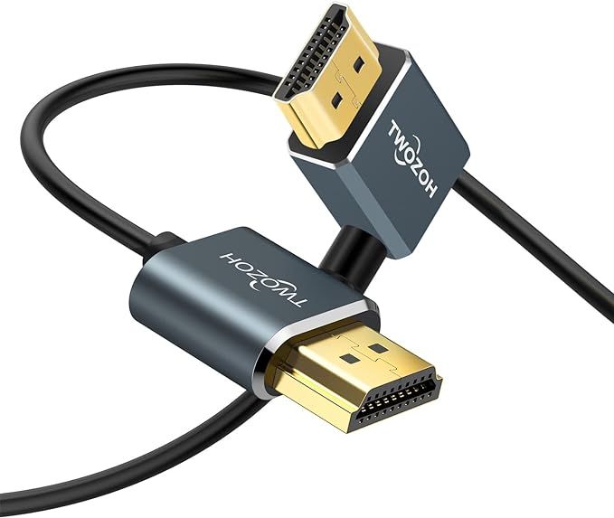 Micro HDMI to HDMI変換アダプタ Twozoh Micro HDMI変換ケーブル Type D(オス)-Type A(メス)