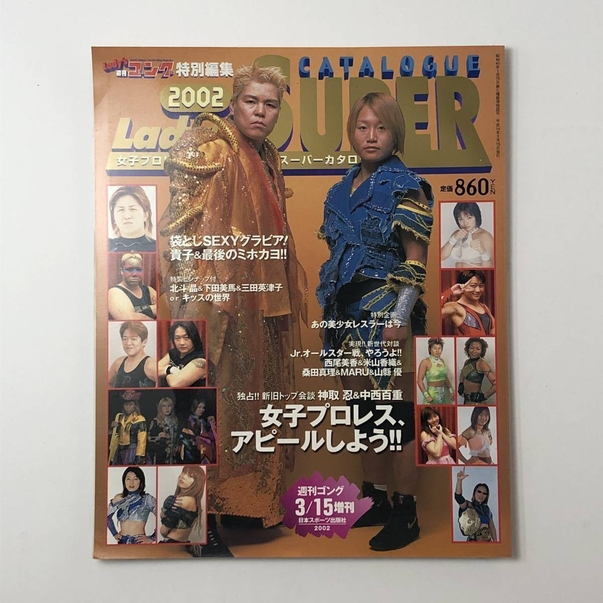 女子プロレス】Lady's SUPER ゴング特別編集 2002年3月 北斗晶