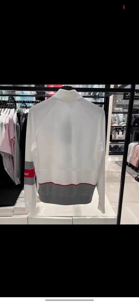 Titleist タイトリスト ジップアップニット M 95 白