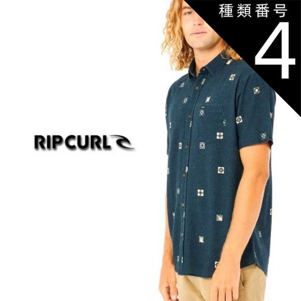 種類4：DARK NAVY/XL 【RIPCURL/リップカール】00VMSH PARTY PACK S/S SHIRT  半袖シャツ メンズ