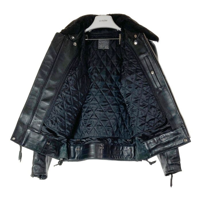 KADOYA K'S PRODUCT ブラックライダースジャケット 3L カドヤ K's