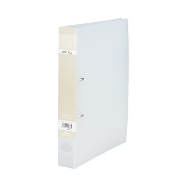 セキセイ ロックリングファイルF-532A4S43mm透明10冊