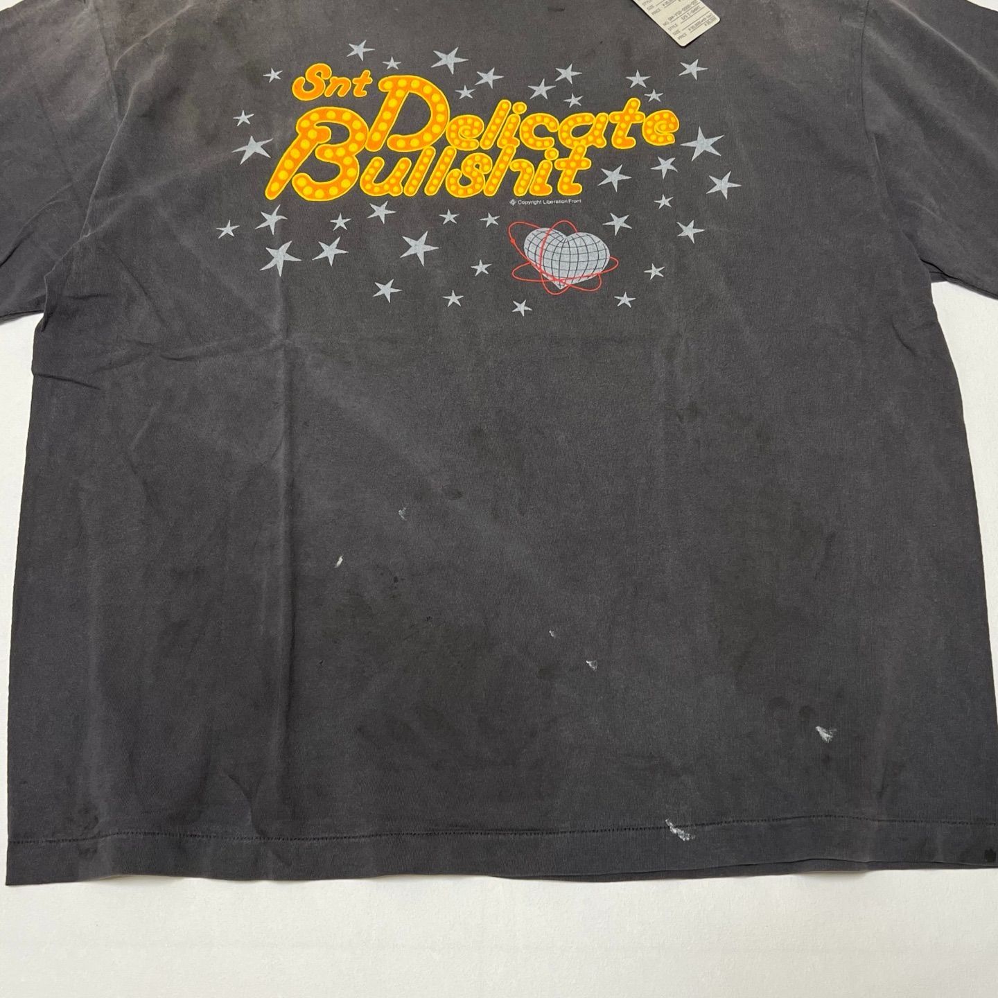 SAINT Mxxxxxx DELICATE BULLSHIT SS TEE/BLK - メルカリ