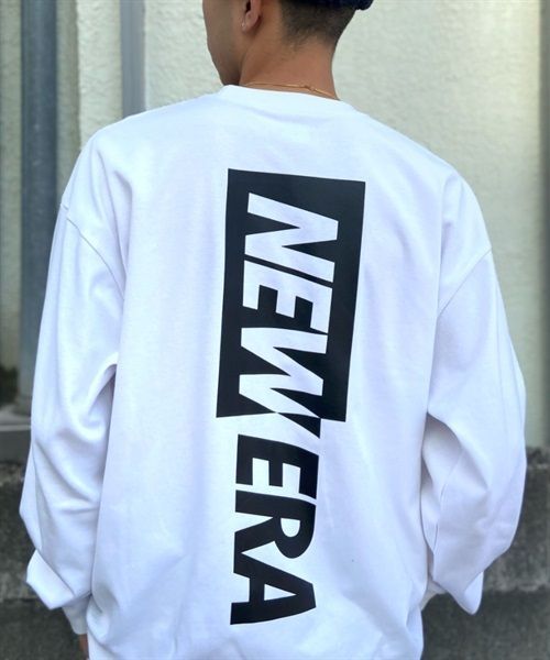 【ムラスポ公式】NEW ERA ニューエラ 13697253 メンズ 長袖 Tシャツ バックプリント KK1 B27