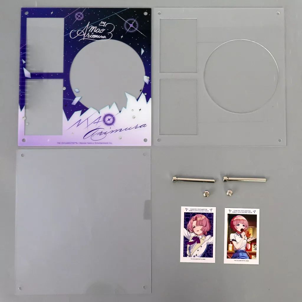 学園アイドルマスター 開催記念 CDディスプレイスタンド 篠澤広 学園