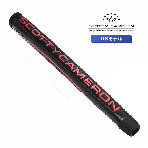 スコッティキャメロン マタドール ブラック レッドロゴ ミッドサイズ パター グリップ 101454 Scotty Cameron Matador Putter Grip MID black キャメロン 純正