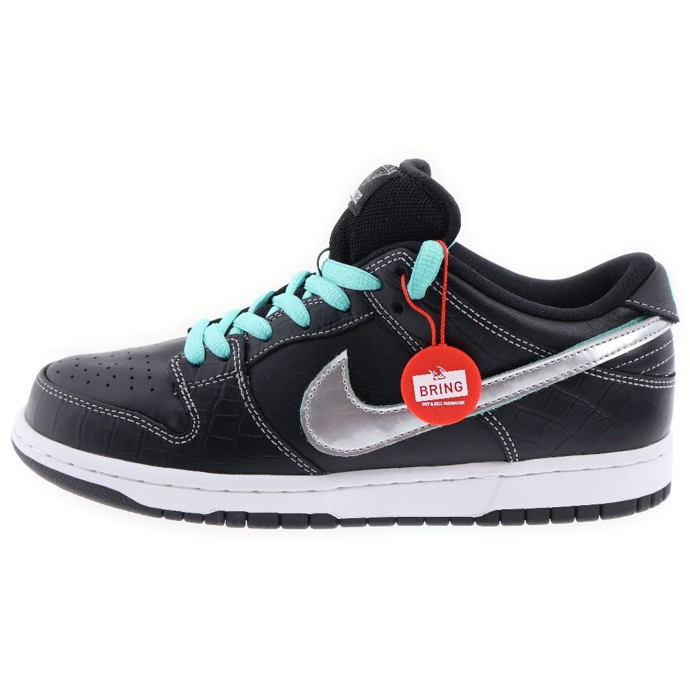 NIKE SB (ナイキエスビー) ×DIAMOND SUPPLY DUNK LOW PRO OG QS ダイヤモンドサプライ ダンク ローカットスニーカー ブラック BV1310-001 US8.5/26.5cm