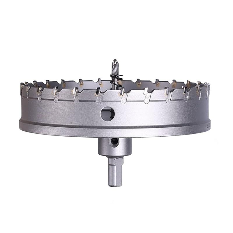 超硬 ホールソー ホールカッター ステンレス 鉄 金属 穴あけ タングステン合金チップ 切削直径 (145 mm)