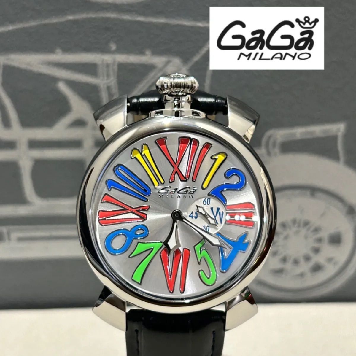 新品】GaGa MILANO ガガミラノ マヌアーレ メンズ腕時計 b102 - メルカリ
