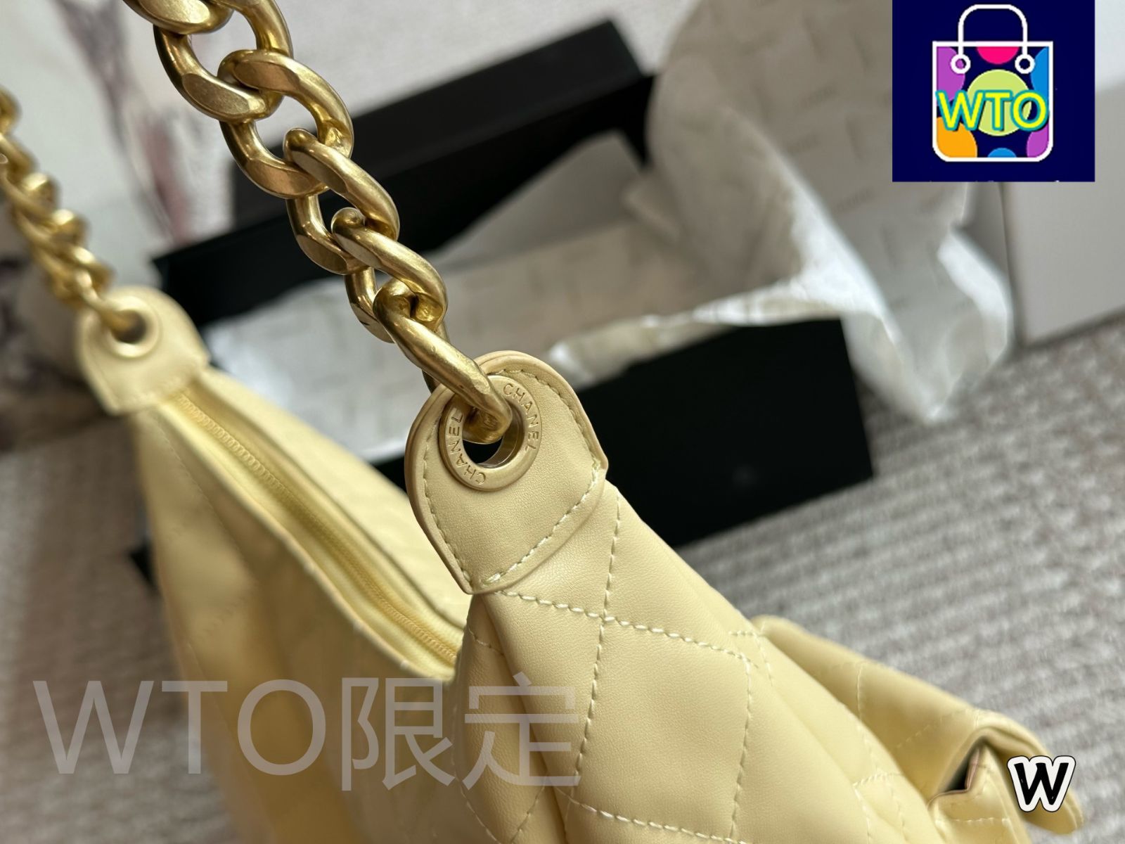 今日 Chanel ヴィンテージ ボウリングバッグ 24×15cm ～ の永遠の定番～-WT0輸入