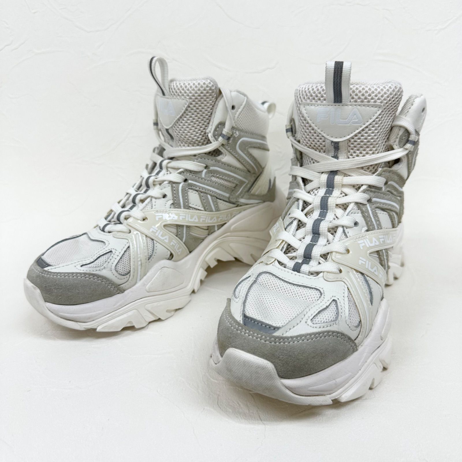 22.5cm】FILA ELECTROVE 2 HIGH エレクトローブ2ハイ フィラ 厚底 