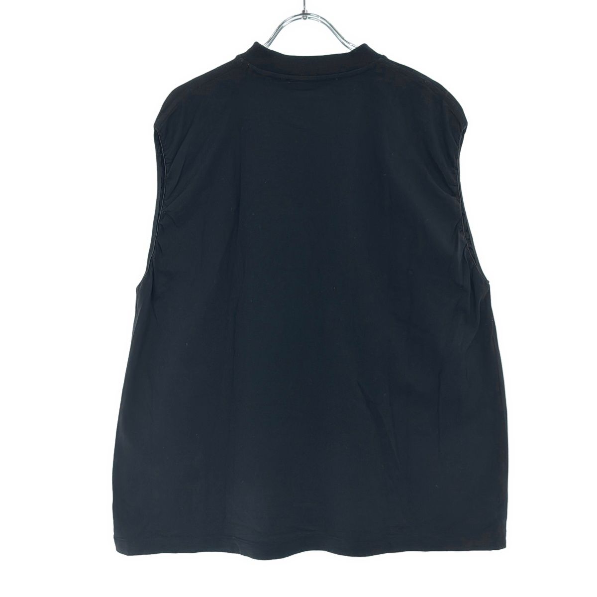 RAF SIMONS ラフシモンズ 23SS ロゴパッチノースリーブトップス