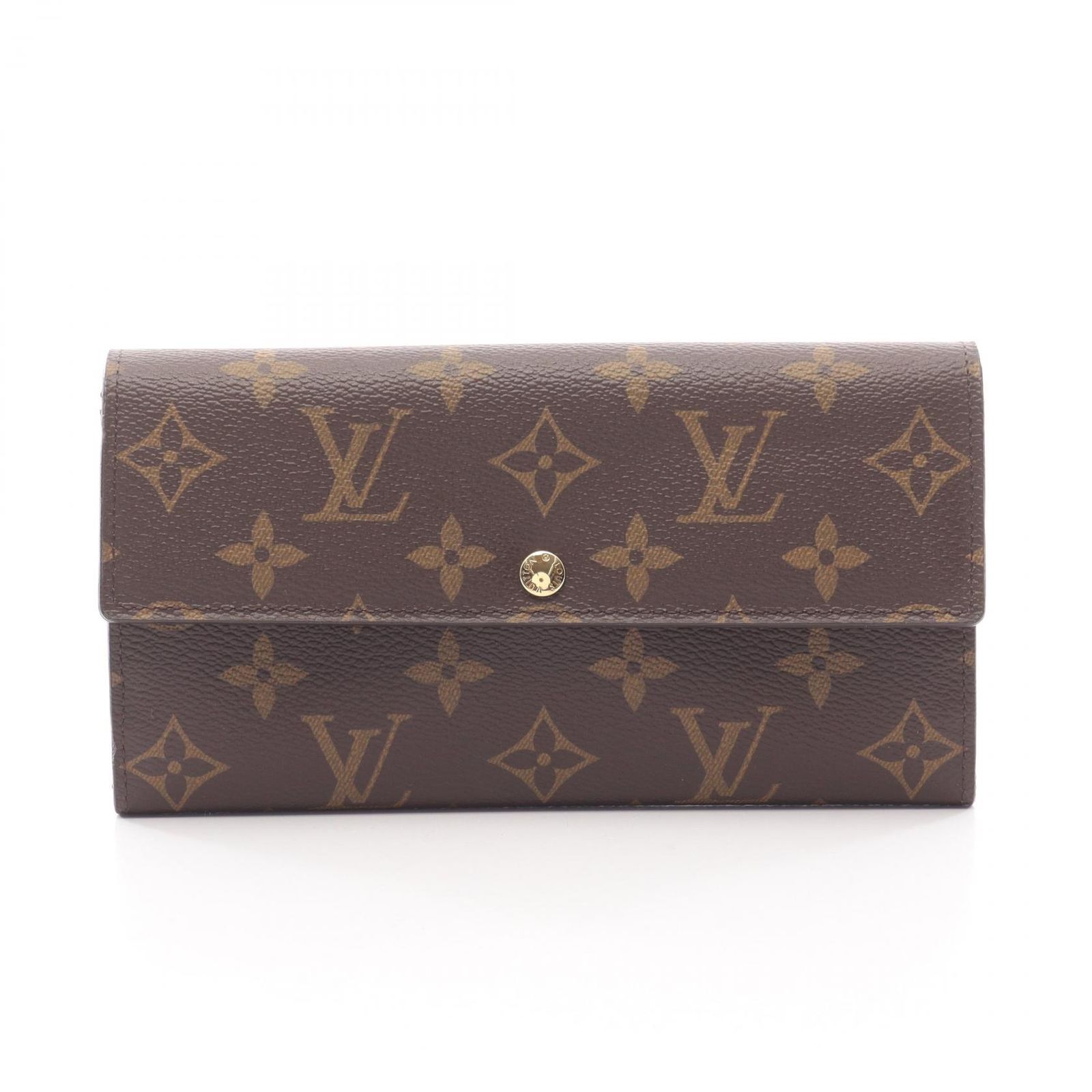 ルイ・ヴィトン LOUIS VUITTON 二つ折り長財布 ポルトフォイユ サラ