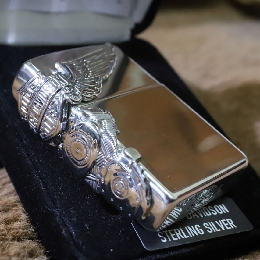 Harley Davidson 翼のエンブレムzippo ライタージッポ激レア