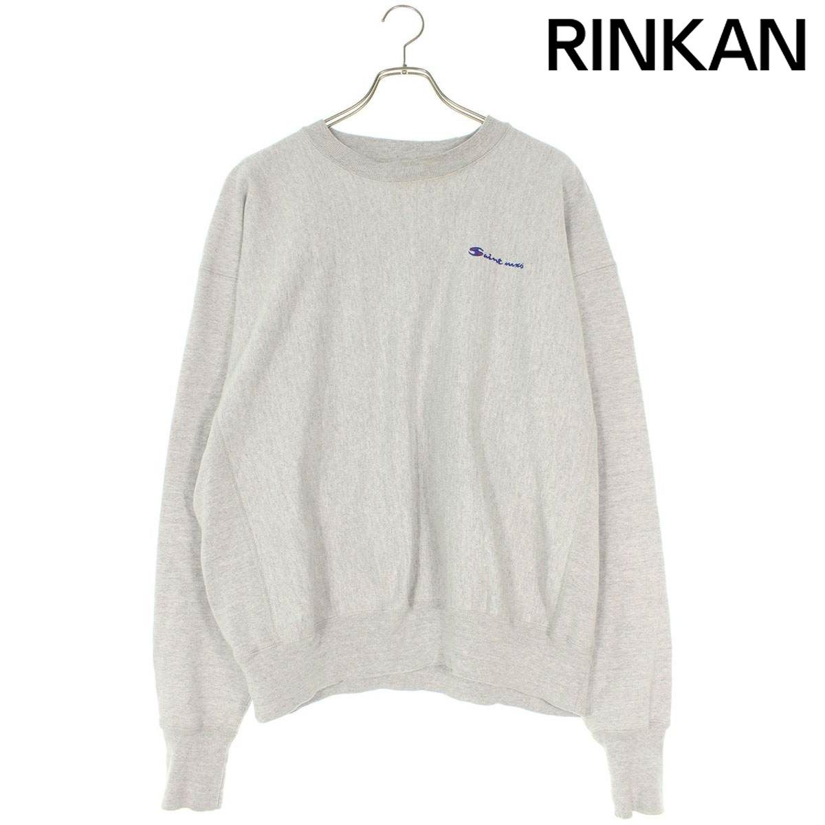 セントマイケル  23AW  SM-A23-0000-026 ロゴ刺繍クルーネックスウェット メンズ M