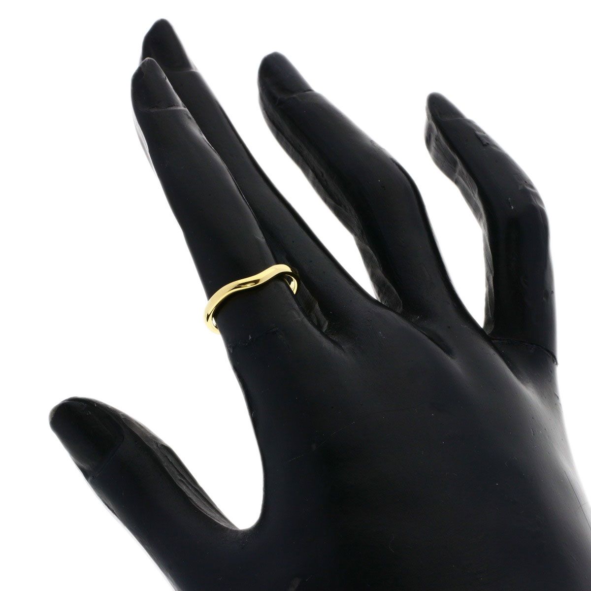 TIFFANY ティファニー K18YG バンドリング 15号 TIFFANY&Co