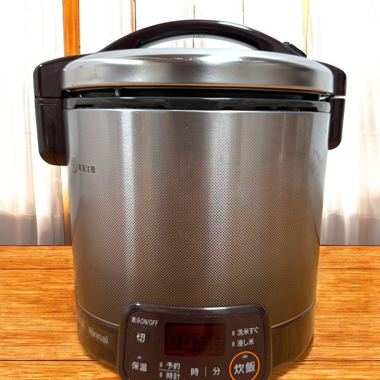 は*丸様 Rinnai RR-050VQT (DB) 炊飯器 0.5L リンナイ ガス炊飯器